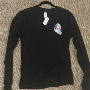 Tilly's Black Long Sleeve Tees